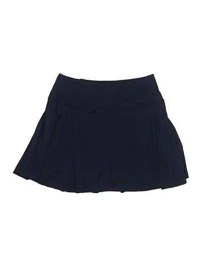 Pre-owned Assorted Brands Active Skort In Blue