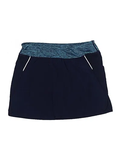 Pre-owned Assorted Brands Active Skort In Blue