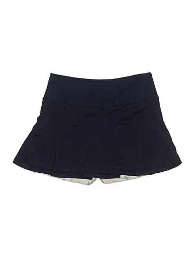 Pre-owned Assorted Brands Active Skort In Blue