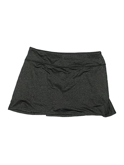 Pre-owned Assorted Brands Active Skort In Gray