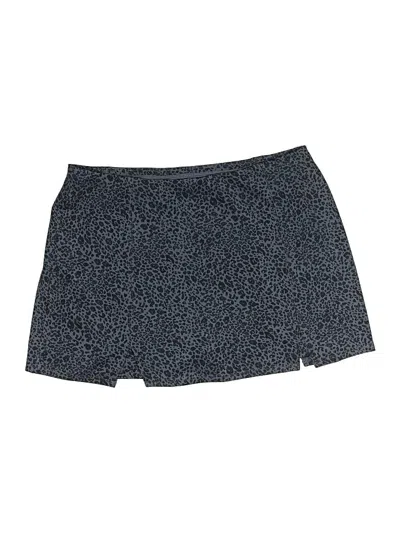 Pre-owned Assorted Brands Active Skort In Gray