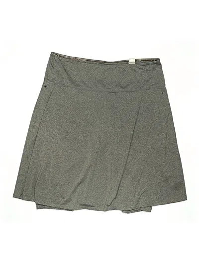 Pre-owned Assorted Brands Active Skort In Gray