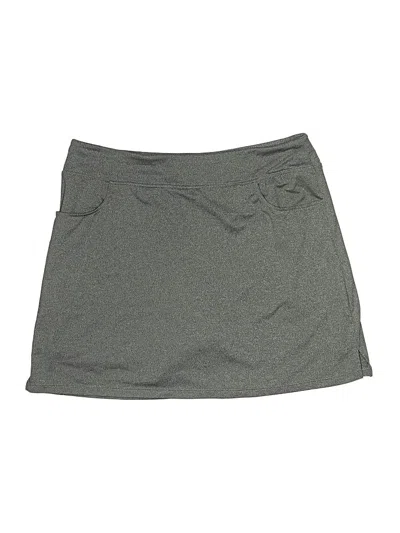 Pre-owned Assorted Brands Active Skort In Gray