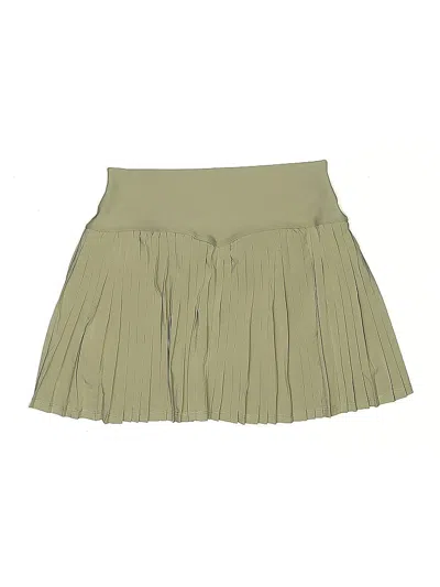 Pre-owned Assorted Brands Active Skort In Green
