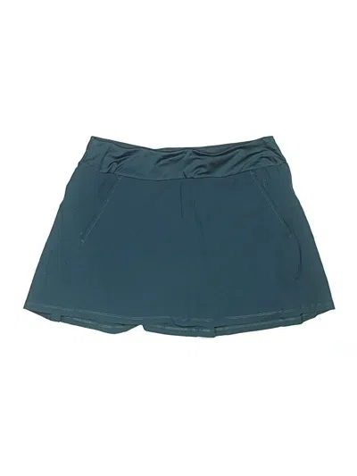 Pre-owned Assorted Brands Active Skort In Teal