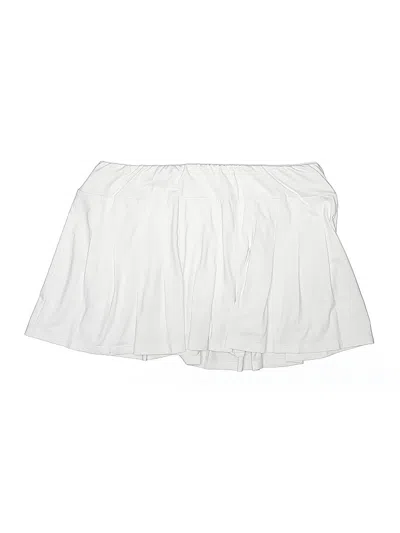 Pre-owned Assorted Brands Active Skort In White
