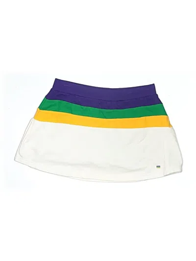 Pre-owned Assorted Brands Active Skort In White