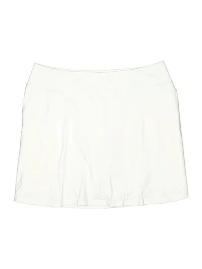 Pre-owned Assorted Brands Active Skort In White