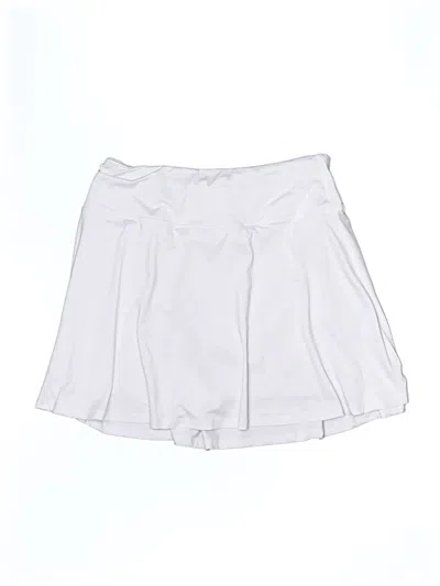 Pre-owned Assorted Brands Active Skort In White
