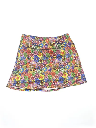 Pre-owned Assorted Brands Active Skort In Yellow