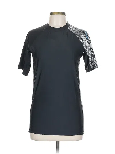 Pre-owned Assorted Brands Active T-shirt In Black