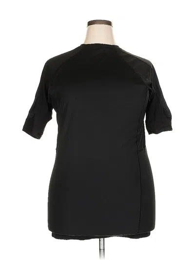 Pre-owned Assorted Brands Active T-shirt In Black