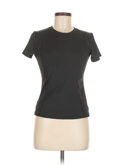 Pre-owned Assorted Brands Active T-shirt In Black