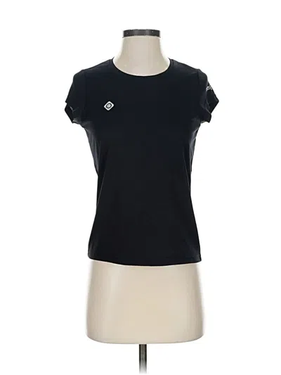 Pre-owned Assorted Brands Active T-shirt In Black