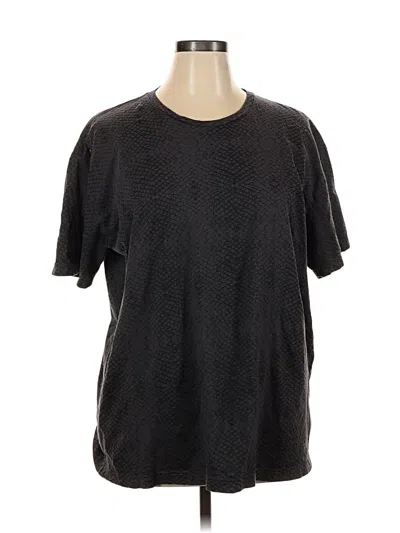Pre-owned Assorted Brands Active T-shirt In Black