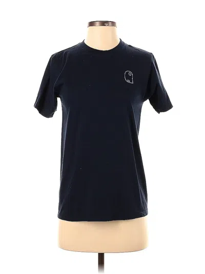 Pre-owned Assorted Brands Active T-shirt In Blue