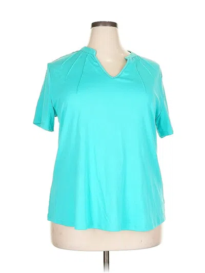 Pre-owned Assorted Brands Active T-shirt In Blue