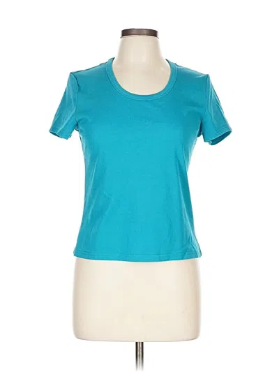 Pre-owned Assorted Brands Active T-shirt In Blue