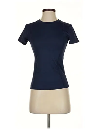 Pre-owned Assorted Brands Active T-shirt In Blue