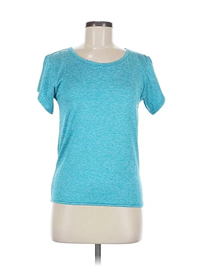 Pre-owned Assorted Brands Active T-shirt In Blue