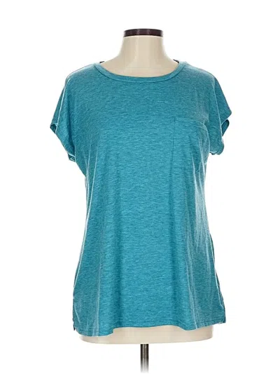 Pre-owned Assorted Brands Active T-shirt In Blue