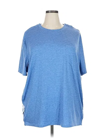 Pre-owned Assorted Brands Active T-shirt In Blue