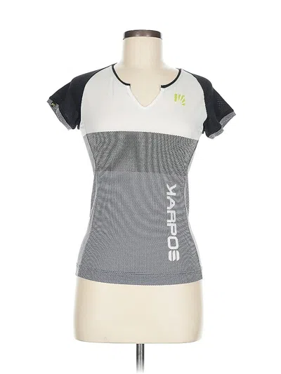 Pre-owned Assorted Brands Active T-shirt In Gray