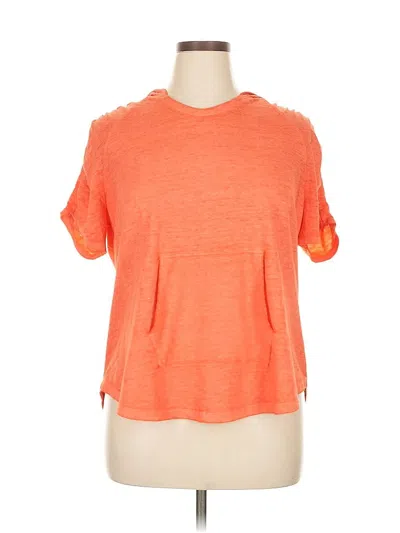 Pre-owned Assorted Brands Active T-shirt In Orange