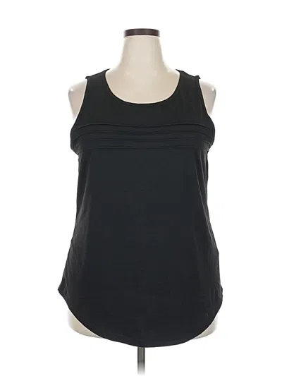 Pre-owned Assorted Brands Active Tank Top In Black