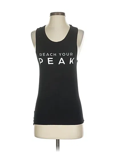 Pre-owned Assorted Brands Active Tank Top In Black