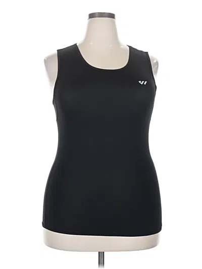 Pre-owned Assorted Brands Active Tank Top In Black