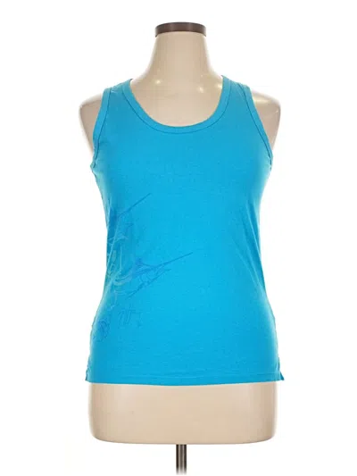 Pre-owned Assorted Brands Active Tank Top In Blue