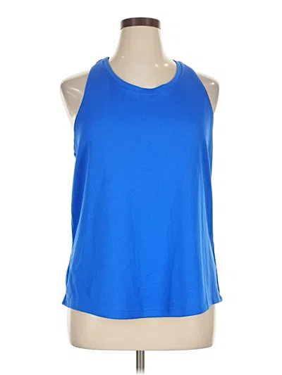 Pre-owned Assorted Brands Active Tank Top In Blue