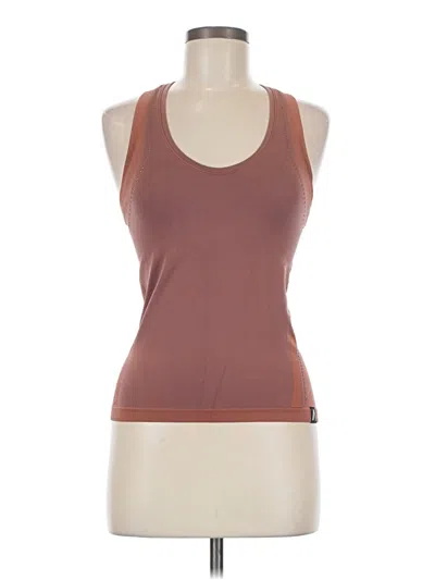 Pre-owned Assorted Brands Active Tank Top In Brown