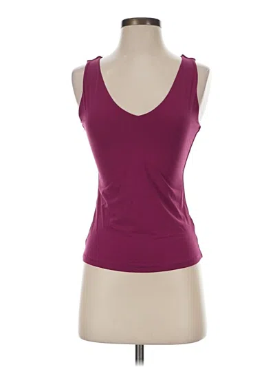 Pre-owned Assorted Brands Active Tank Top In Burgundy