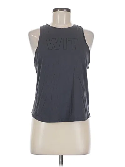 Pre-owned Assorted Brands Active Tank Top In Gray