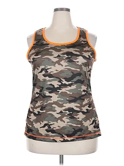 Pre-owned Assorted Brands Active Tank Top In Orange