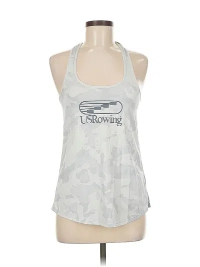Pre-owned Assorted Brands Active Tank Top In Silver