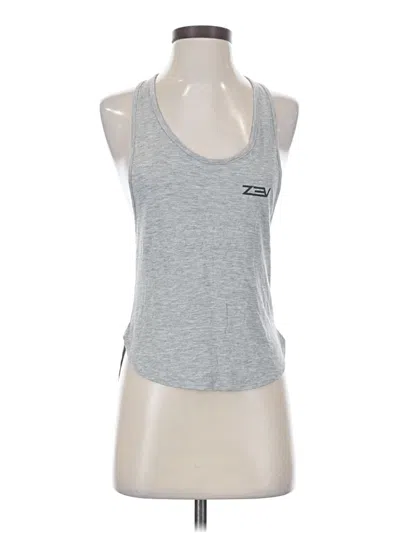 Pre-owned Assorted Brands Active Tank Top In Silver