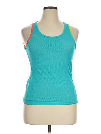 Pre-owned Assorted Brands Active Tank Top In Teal