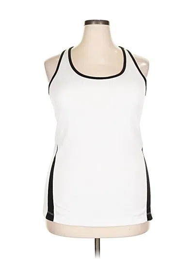Pre-owned Assorted Brands Active Tank Top In White