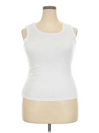 Pre-owned Assorted Brands Active Tank Top In White