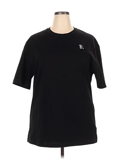 Pre-owned Assorted Brands Active T-shirt In Black