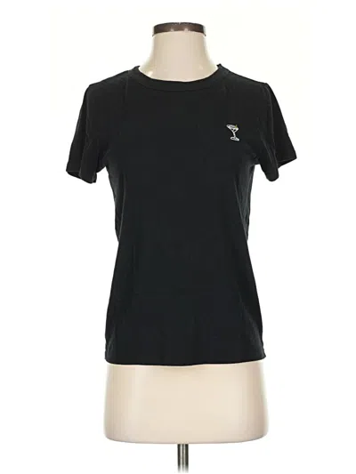 Pre-owned Assorted Brands Active T-shirt In Black