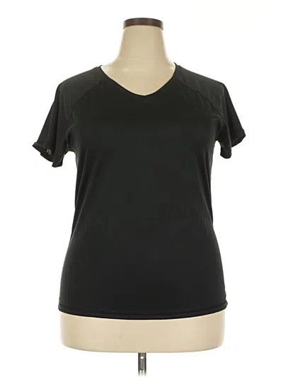 Pre-owned Assorted Brands Active T-shirt In Black