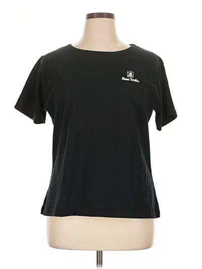 Pre-owned Assorted Brands Active T-shirt In Black