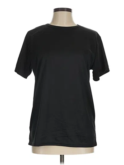 Pre-owned Assorted Brands Active T-shirt In Black