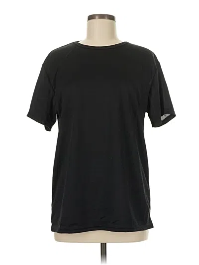 Pre-owned Assorted Brands Active T-shirt In Black