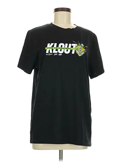 Pre-owned Assorted Brands Active T-shirt In Black