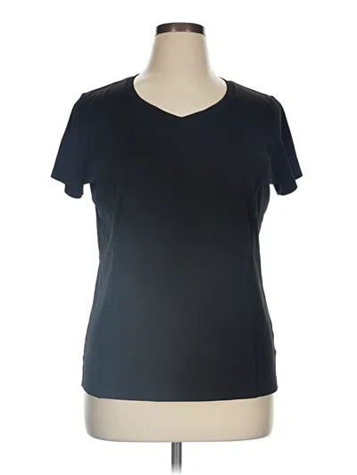 Pre-owned Assorted Brands Active T-shirt In Black